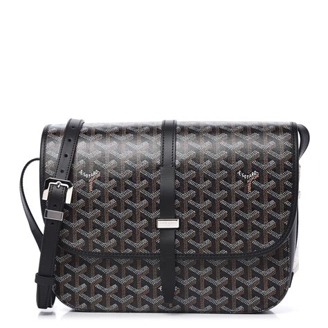 goyard belvedere 2 black